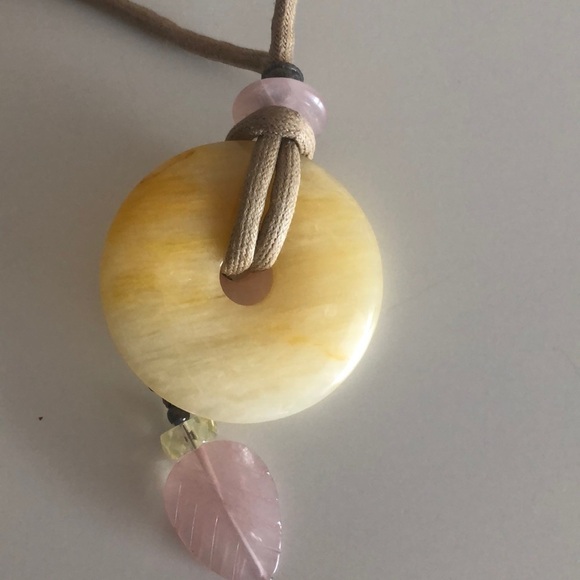 Rope and Stones Necklace OS - Picture 6 of 8